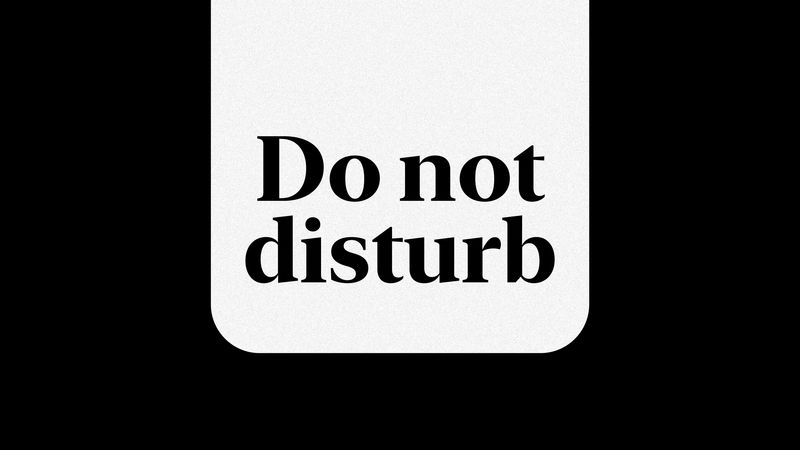 do not disturb, words, inscription, black, 4k