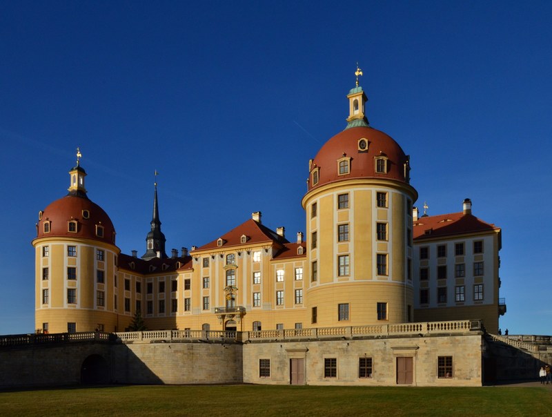 moritz castle saxony castle germany 4k
