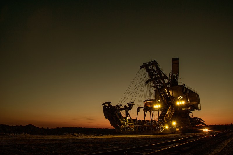 mining excavator electric bucket wheel excavator 4k