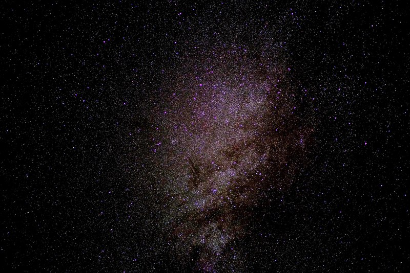 milky way starry sky star galaxies night sky 4k