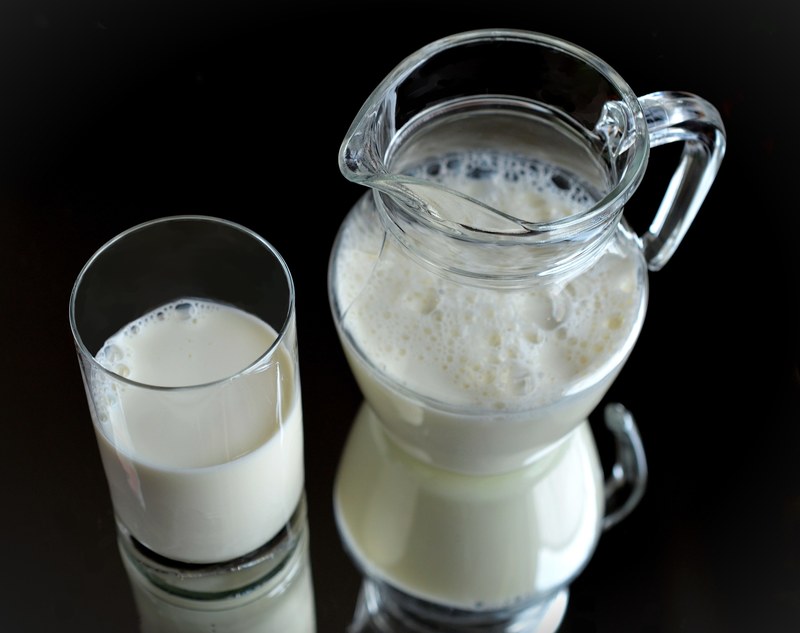 milk glass frisch healthy drink nutritious krug 4k