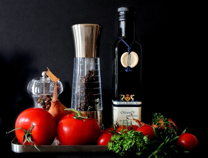mediterranean food tomatoes red eat cook 4k