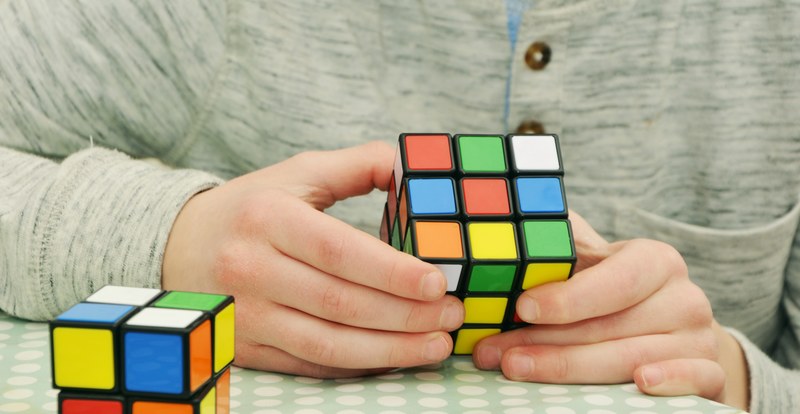magic cube patience tricky hobby skill play 4k