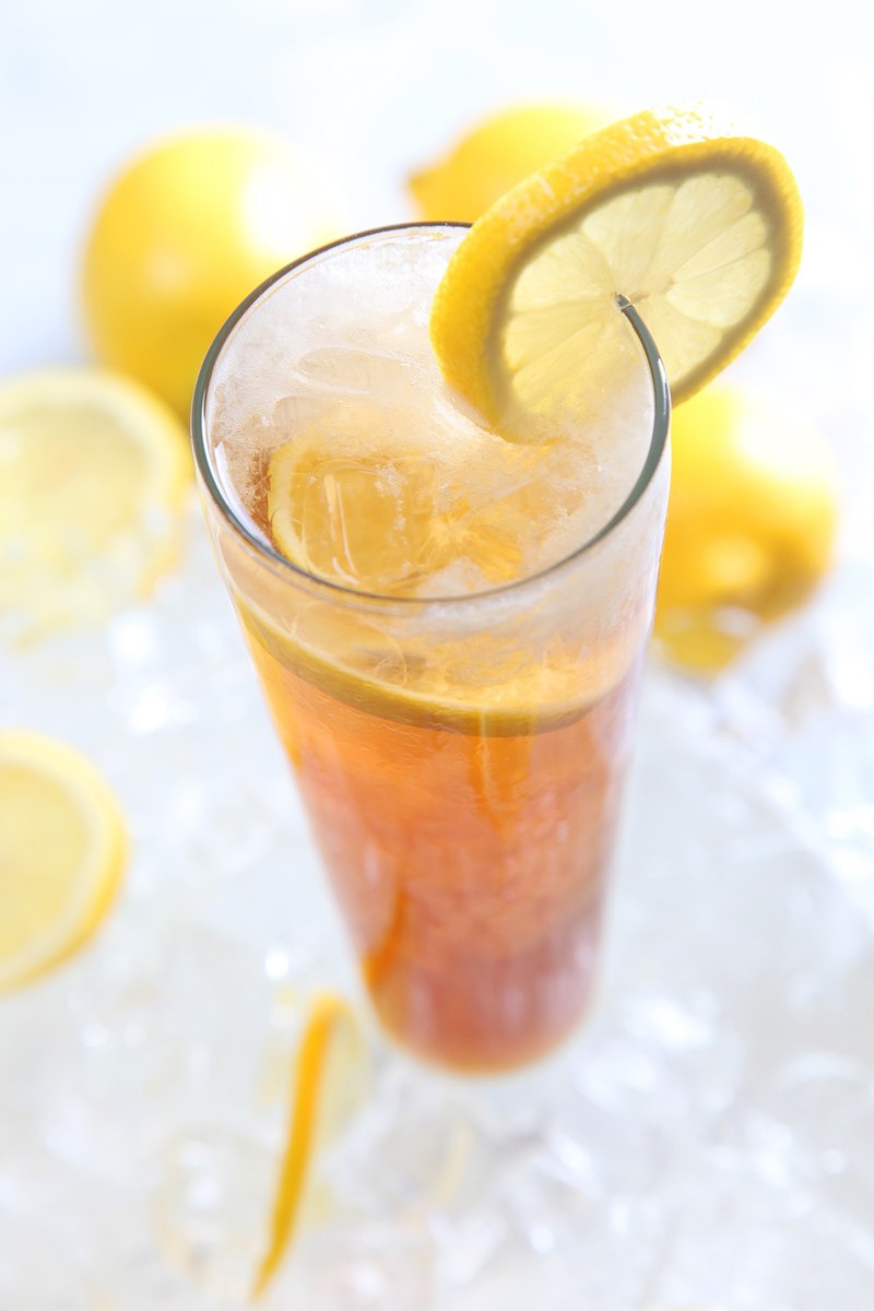 lemon tea cold beverages summer offerings 4k