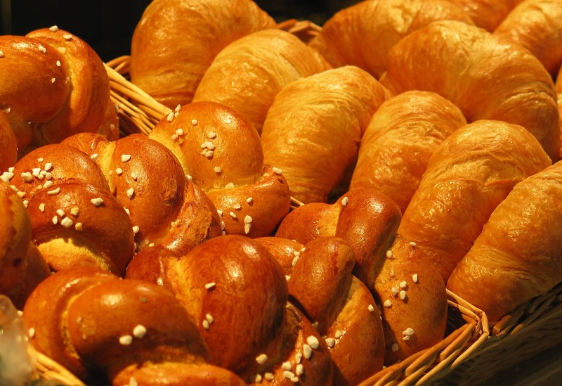laugenbrötchen roll snack flour pretzels food 4k