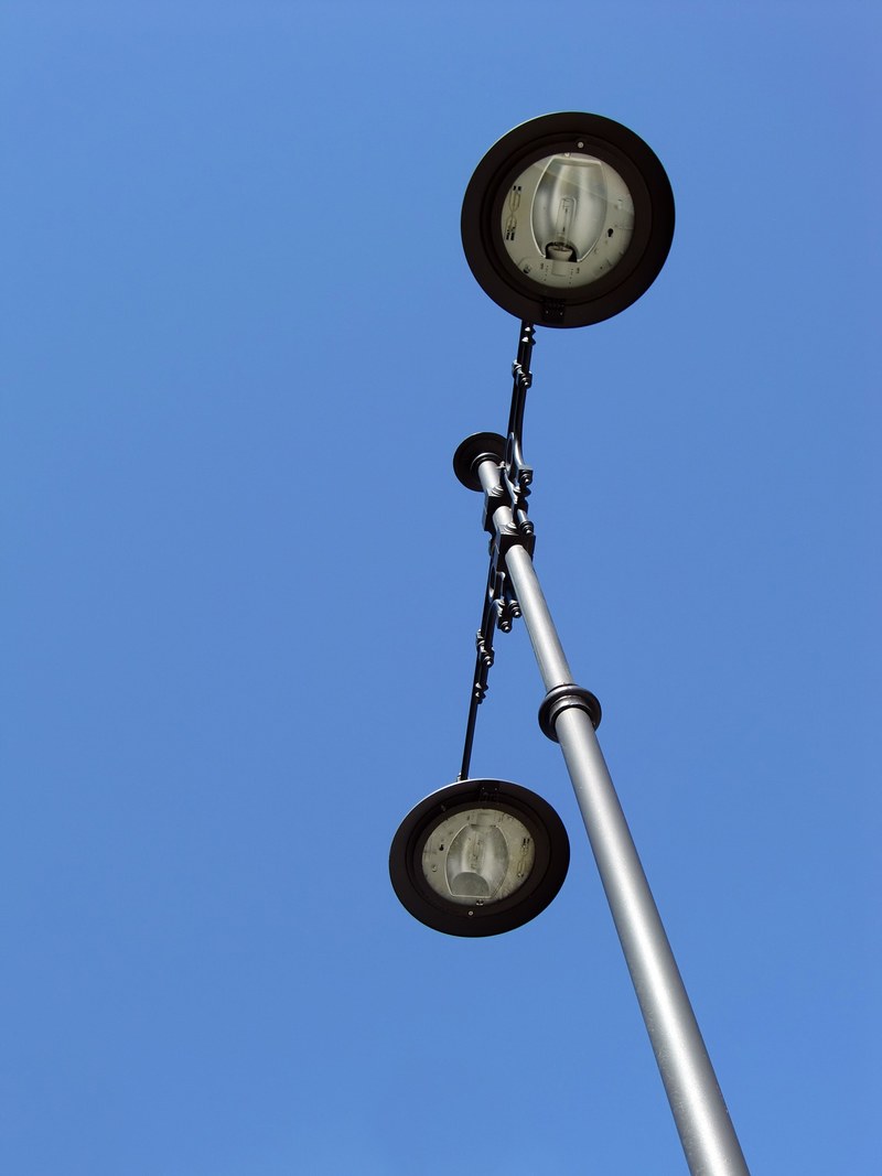 lantern lamp light sky street lamp lighting 4k