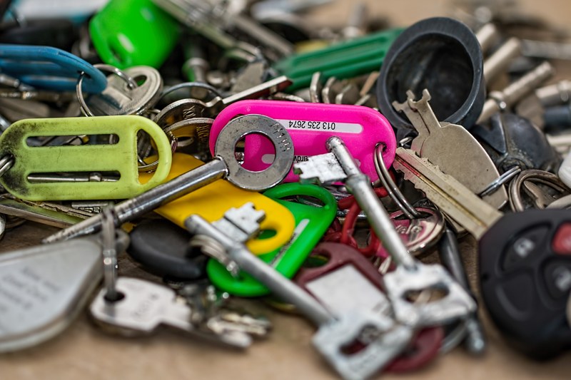 keys open locks security unlock secure bunch pile 4k