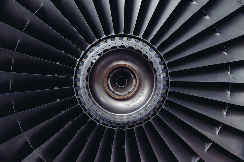 jet engine turbine jet airplane engine technology 4k