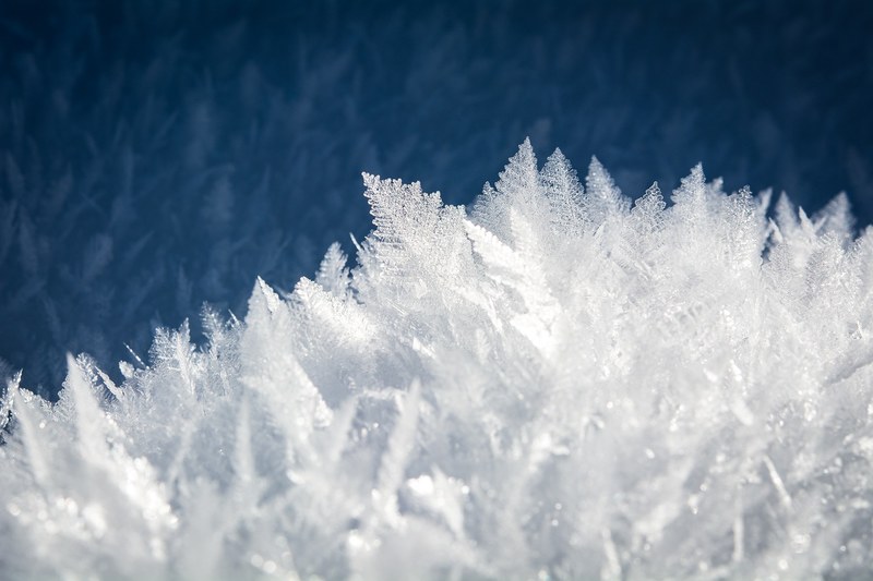 ice eiskristalle snow iced crystals winter frozen 4k