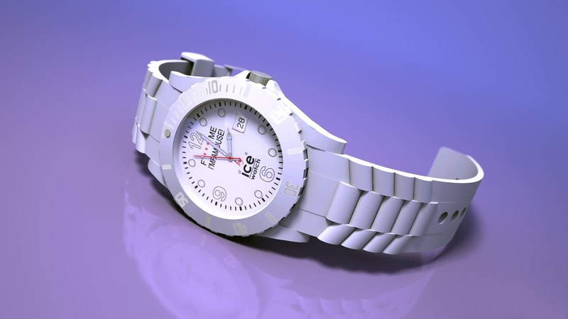 ice watch plastic modeling 3d time what makes 4k