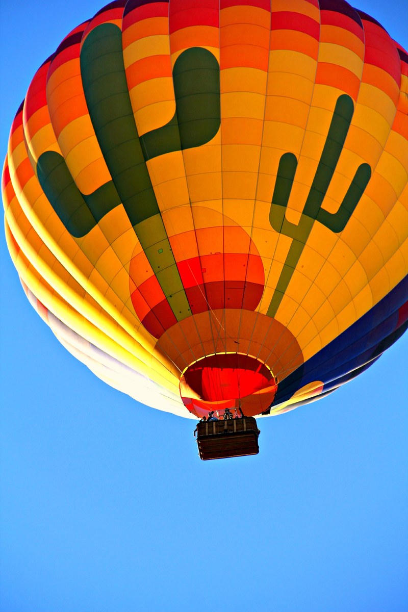 hot air balloon balloon air sky colorful fly 4k
