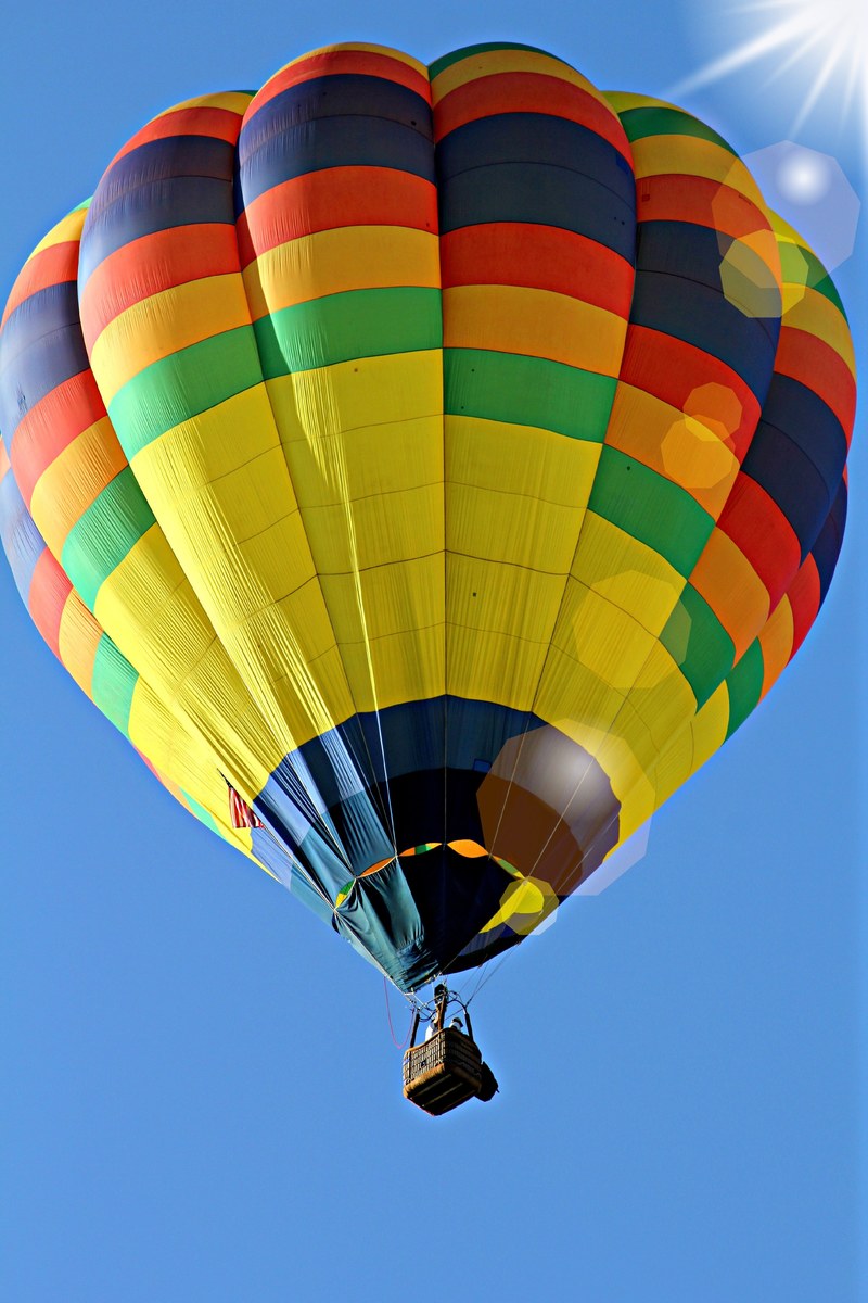 hot air balloon hot air balloon ride 4k