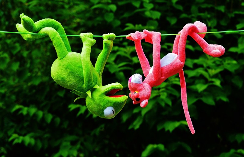 hang out plush toys kermit the pink panther toys 4k
