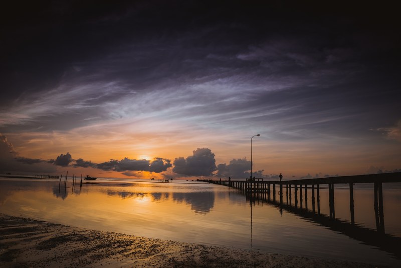 ham ninh phu quoc vietnam island morning sunrise 4k