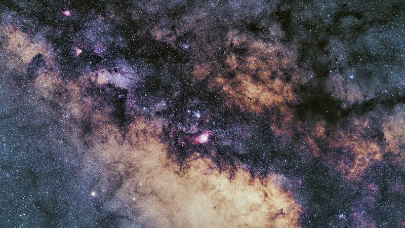 space, universe, milky way, stars, 4k
