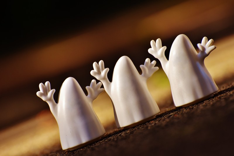 halloween ghosts happy halloween ghost autumn 4k