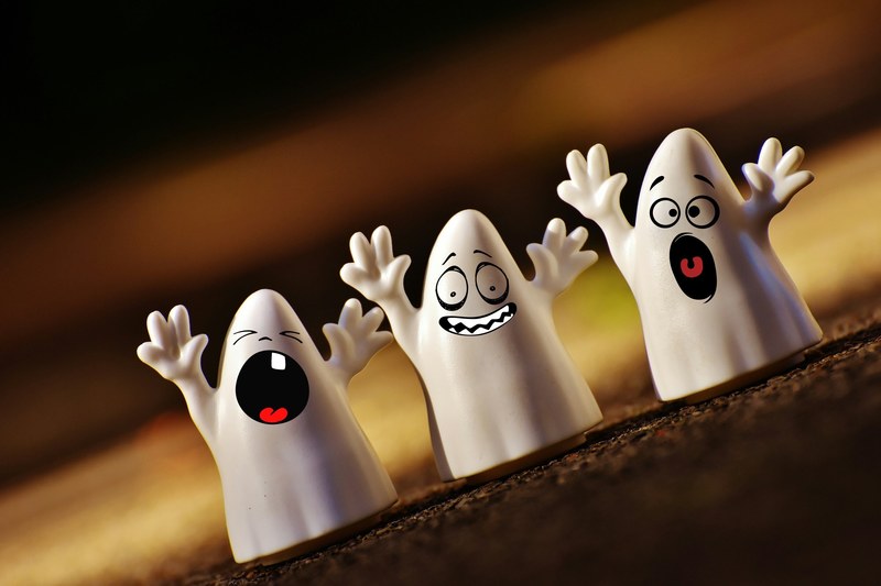 halloween ghosts happy halloween ghost autumn 4k