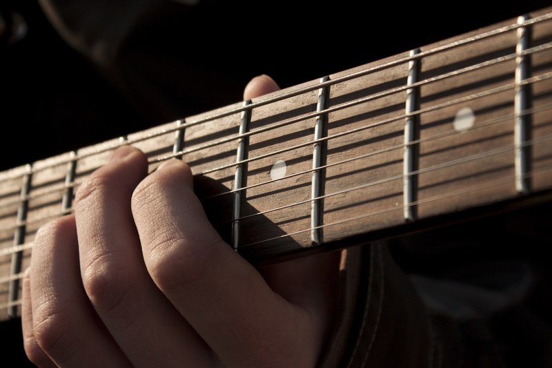guitar music rock musical instrument guitarist 4k