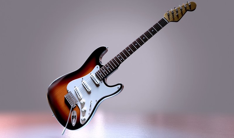 guitar electric guitar stringed instrument 4k