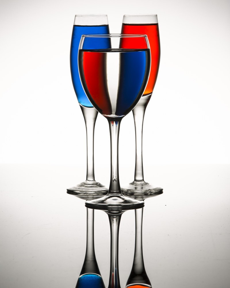 glassware colors liquid glass colorful transparent 4k