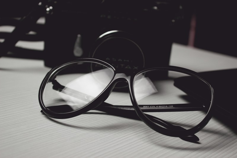 glasses office business work desk occupation 4k