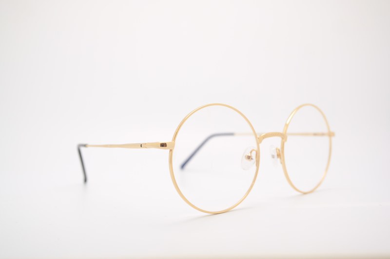 glasses fluke angel therapy glasses glass golden 4k