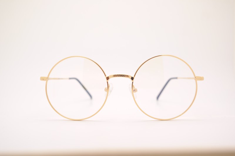 glasses fluke angel therapy glasses glass golden 4k