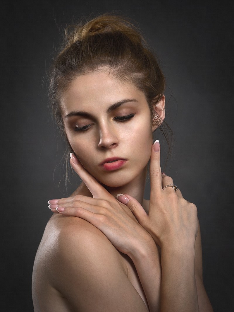 girl hands portrait woman beauty character 4k