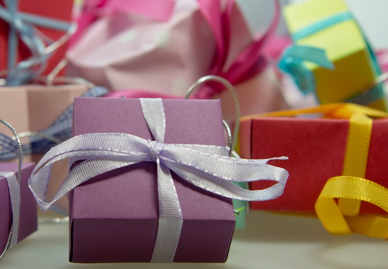 gift package loop made christmas gifts festival 4k