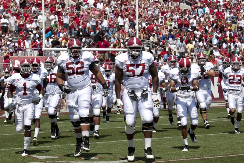 football american football college alabama players 4k
