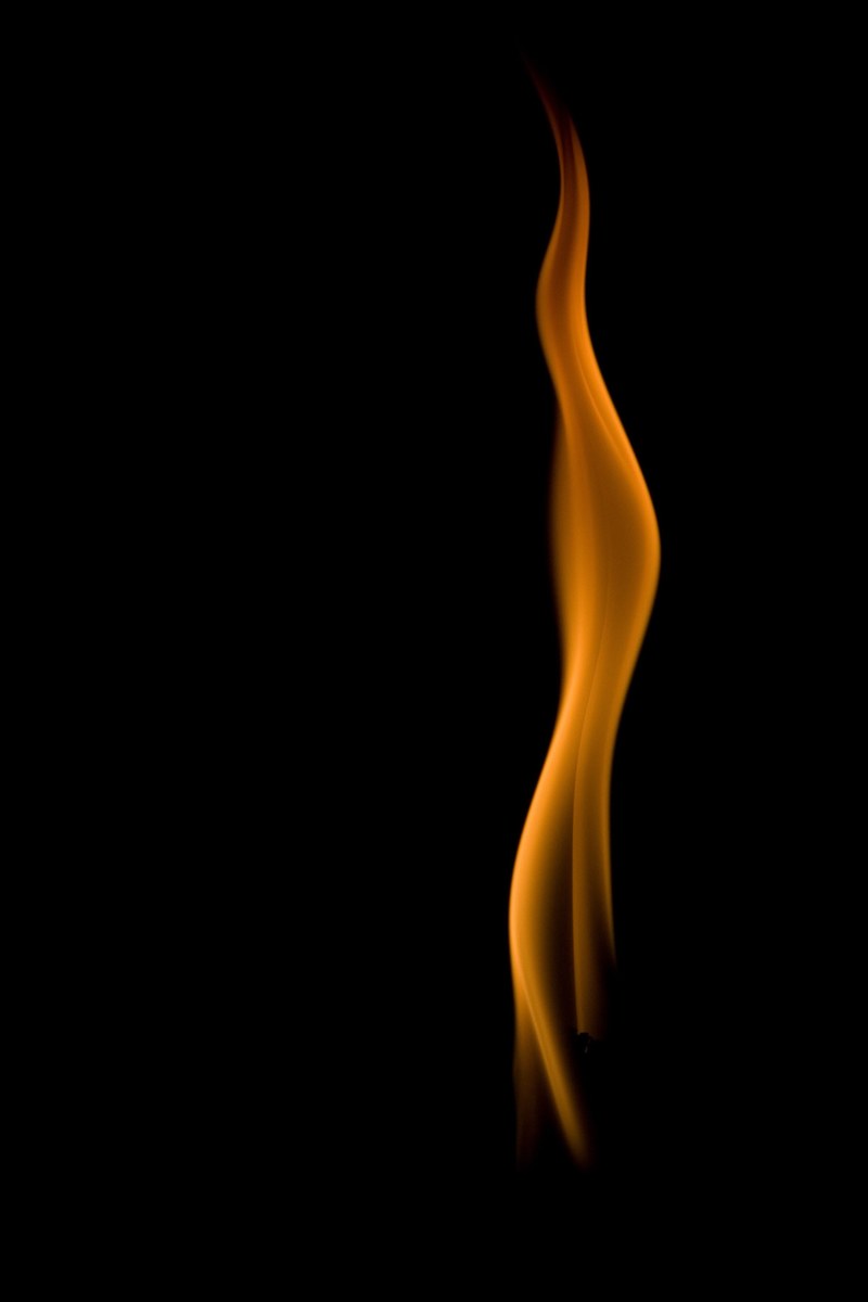 flame fire orange flammable heat burn burning 4k