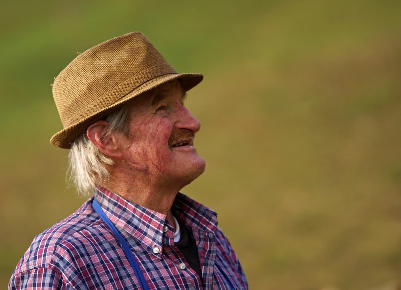 farmer smile man person male portrait people fun 4k