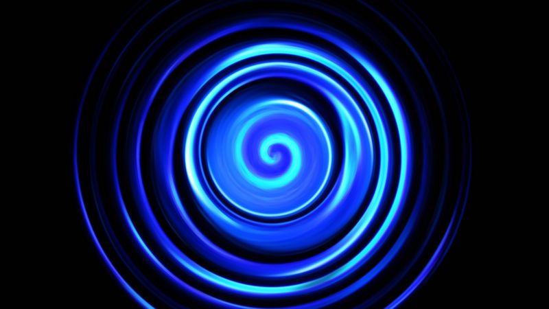 circles, rotation, shadow, background, 4k