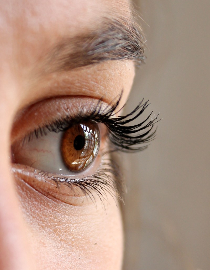 eye eyelashes face woman 4k