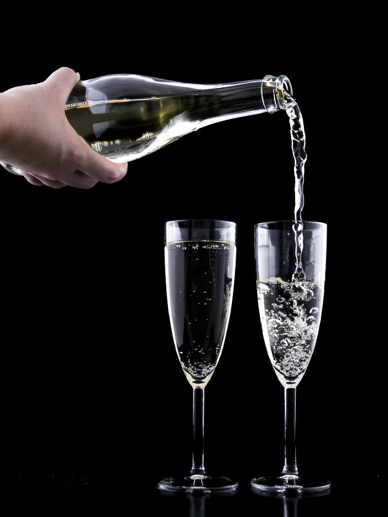 eve drink crystal festive glass year toast new 4k