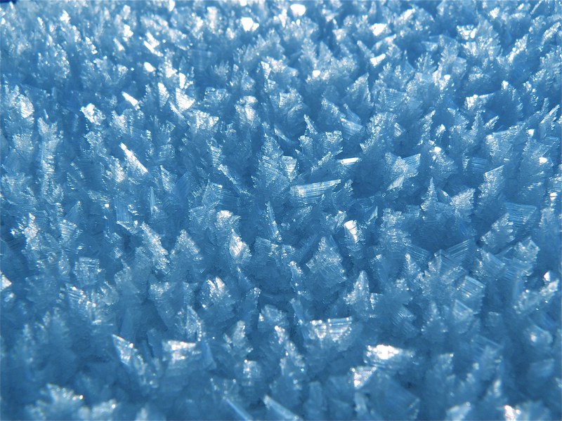 eiskristalle ice winter hardest crystals 4k