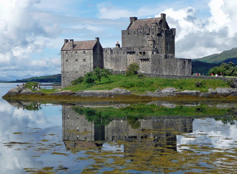 eilean donan castle castle eilean donan scotland 4k