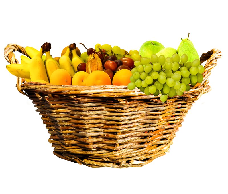 eat food fruit fruit basket basket fruits 4k
