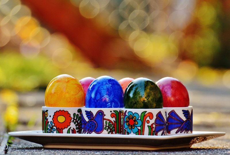 easter easter eggs colorful happy easter egg 4k