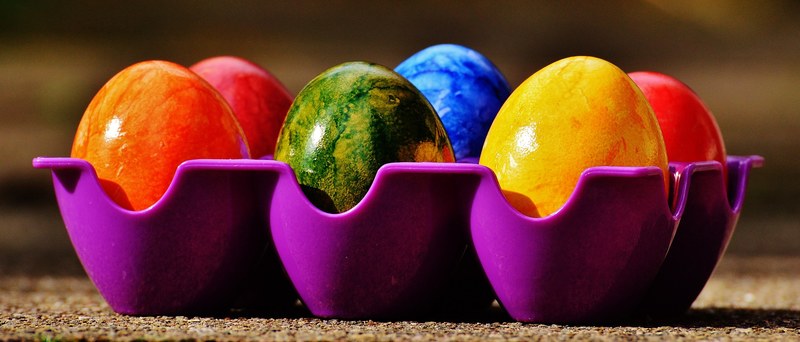 easter easter eggs colorful happy easter egg 4k