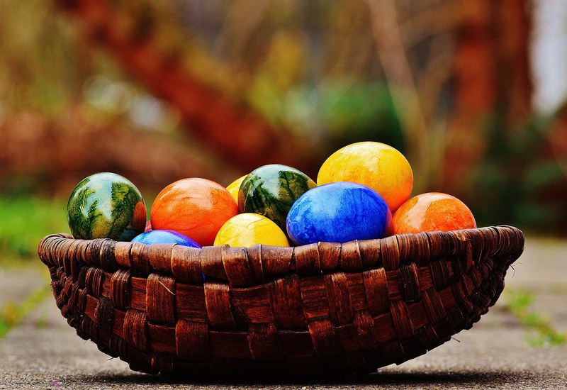easter easter eggs colorful happy easter egg 4k