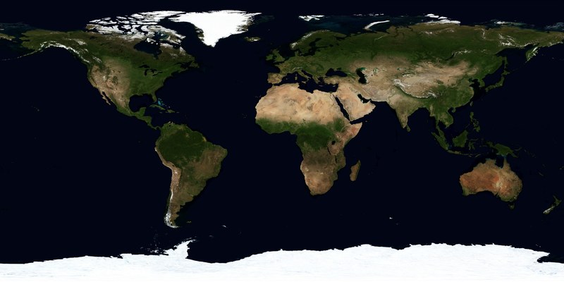 earth map summer july continents climate zones 4k