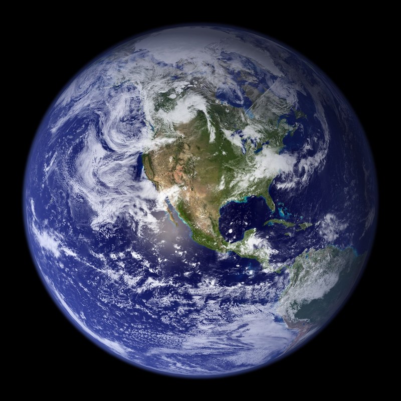 earth blue planet globe planet space universe all 4k