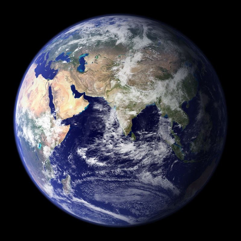 earth blue planet globe planet space universe all 4k