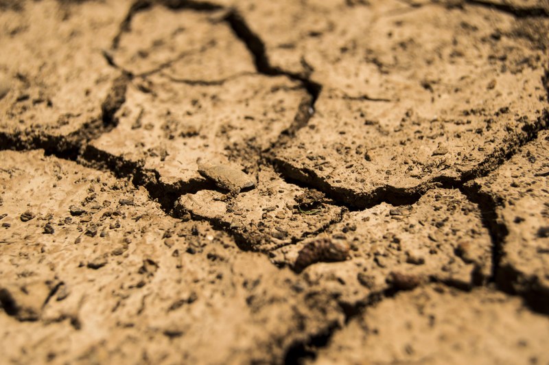 drought aridity dry earth soil brown quartered 4k