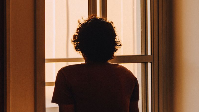 lonely, loneliness, window, 4k