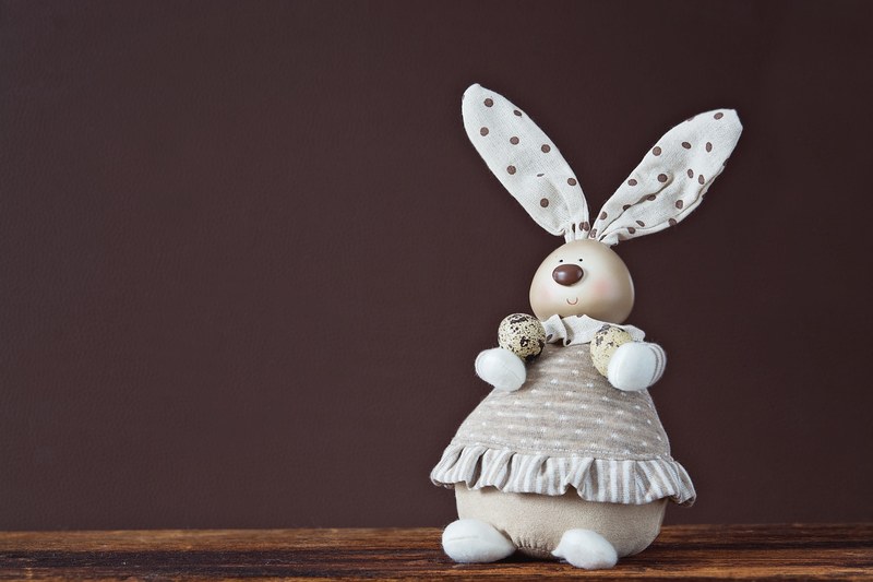 deco hase easter bunny quail eggs deco decoration 4k