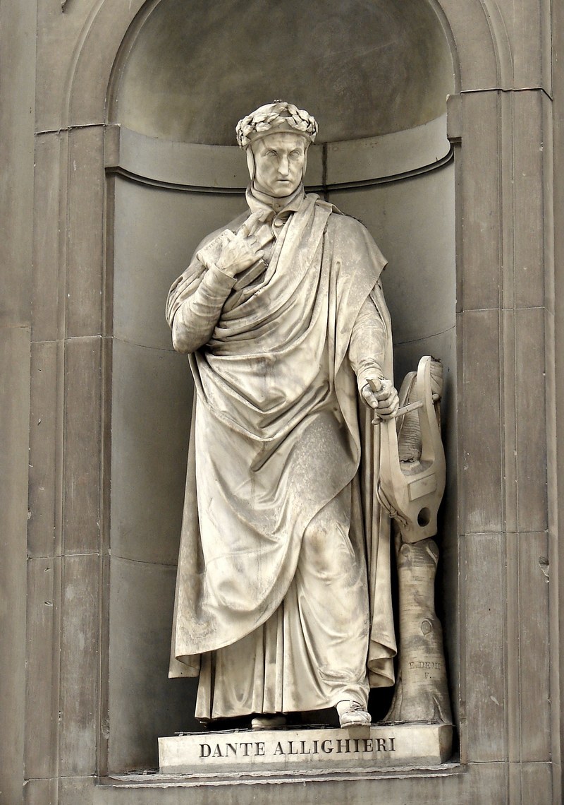 dante allighieri florence artwork 4k