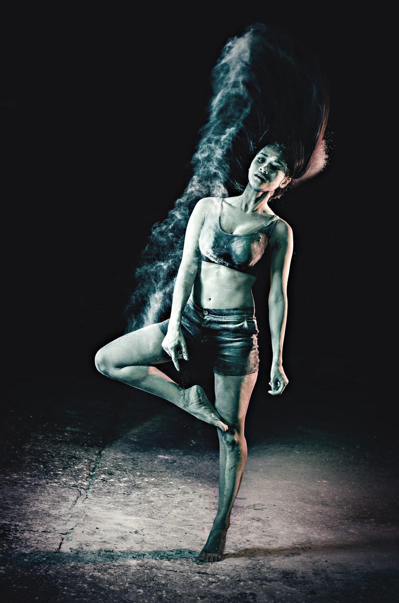 dance ballet powder girl dancer art beautiful 4k