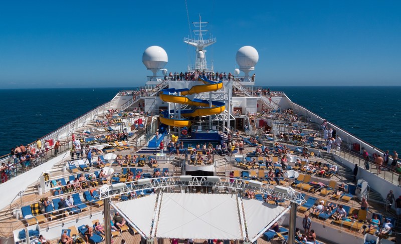 cruise ship ocean sea travel cruise ship vacation 4k